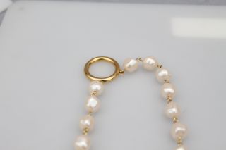 L82 Vintage Yves St Laurent Baroque Pearl Bracelet