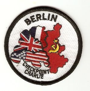 Army Berlin Checkpoint Charlie Patch H