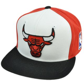 NBA Adidas Chicago Bulls Team Hat Adjustable Licensed Acrylic Flat 