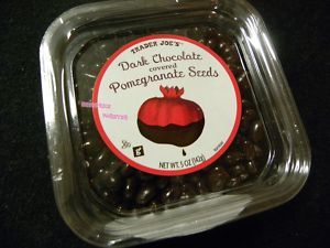 Trader Joes Dark Chocolate Covered Pomegranate Seeds