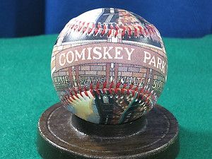 Chicago White Sox Comiskey Park Unforgettaballs Commemorative Baseball 