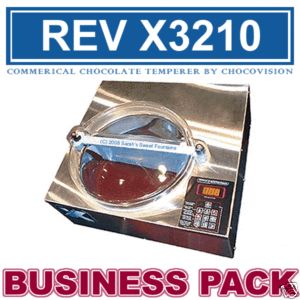   X3210 Rev x Chocolate Tempering Machine Business Pack