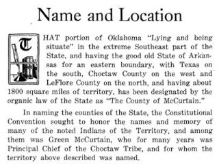 Originally published in Idabel, Oklahoma, 1923, 380 pages (page 188 is 