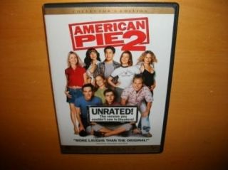 American Pie Part 2 II DVD Unrated Collector Editition 025192145520 