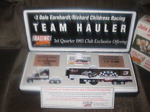 Dale Earnhardt Richard Childress Racing Team Hauler