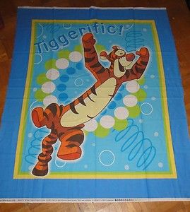 Tigger Baby Quilt Top Tops Fabric 36 by 42