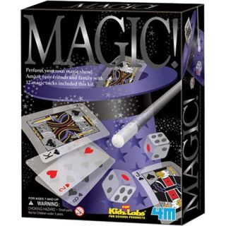 4M (4 M) Toys Kidz (Kids) Labs Magic Kit/Set (Magic Tricks) 3424