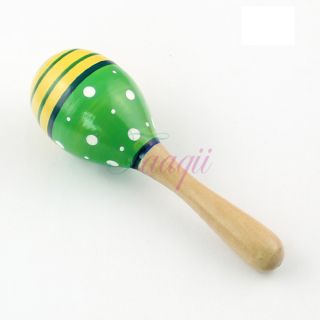 1x small wooden ball children s toys percussion musical instruments 
