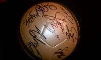 Full Team USA Signed 2012 Womens Soccer Ball w COA Alex Morgan Abby 