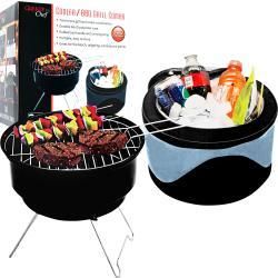 Portable Grill With Cooler Bag Chill n Grill