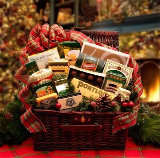 New Christmas Gift Baskets Home and Hearth Fireside Holiday Hamper 