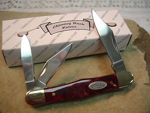Chimney Rock Red Pearl Whittler Knife 57038 Zix