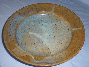 CHARLES COUNTS 1937 2000 MID CENTURY MODERN POTTERY BOWL PLATE 
