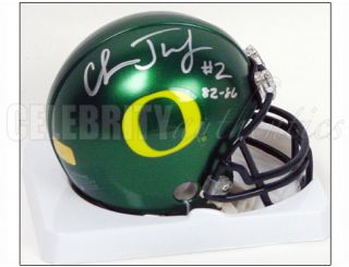 Christopher Judge Autographed Oregon Ducks Mini Helmet