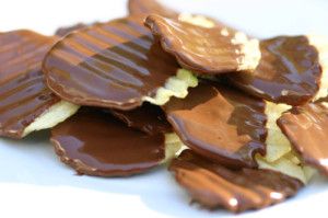 Milk Chocolate Covered Potato Chips Candy 1 Lb