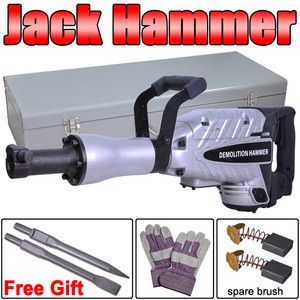   Jack Hammer Electric Double Insulated Concrete Breaker Chisels