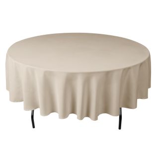 90 in Round Polyester Tablecloth High Quality for Wedding or 