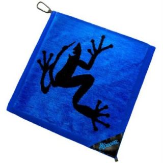 Frogger Golf Amphibian Jacquard Golf Towel   BLUE