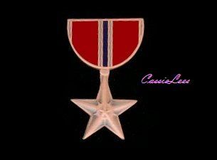 US Military Bronze Star Medal Lapel Pin / Hat Pin