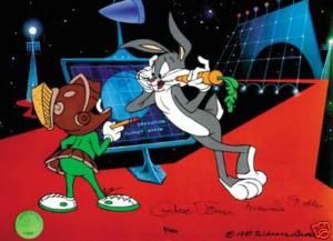 Bugs Bunny Operation Earth Ed Cel Chuck Jones