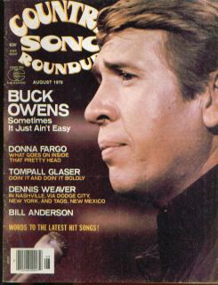 Country Song Roundup Buck Owens Donna Fargo Dennis Weaver Tompall 