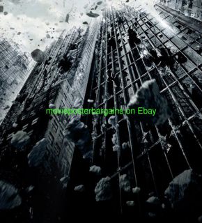   Movie Poster DS 27x40 Advance A Christopher Nolan Batman Film