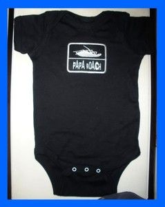 Papa Roach Infant Baby Onesie Rock Metal T Shirt New