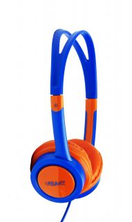 Urbanz Childrens Kids Stereo Headphones Orange DJ Style