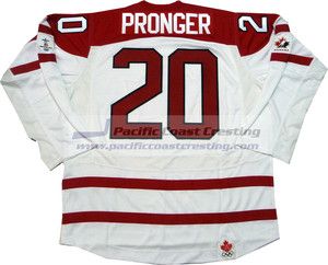 Chris Pronger 2010 Team Canada Olympic Jersey Flyers