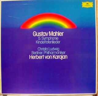Karajan Mahler Symphony No 5 2 LP 2707 081 VG German