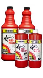 Red Relief is a 2 part product. Mix equal parts solution “A” and 