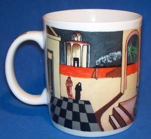 Chaleur Coffee Mug Masters Collection Chirico Surreal
