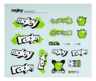 Ragley Blue Pig X Decal Kit 2011