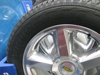 20 Wheels Tires 1988 2012 Chevy GM LTZ Factory Polished 100 New Tires