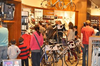 The first shoppers into the store were bowled over by the selection on