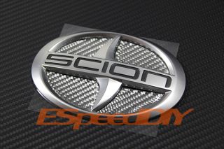 2011 Scion TC Carbon Fiber Trunk Emblem Badge Decals