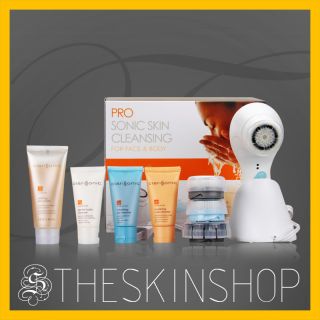 Clarisonic Pro Face and Body 2012 White 4 Speed 1 Body Speed with 3YR