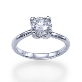clarity enhanced diamond engagement ring white gold 99079a