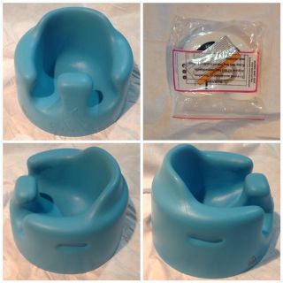  Floor Seat Aqua Blue Complete with New Child Restraint Belt Kit