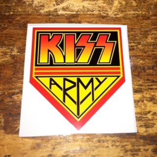 Kiss Army Decals Stickers Gene Simmons Paul Stanley