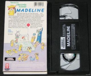 Madeline VHS Narrated by Christopher Plummer