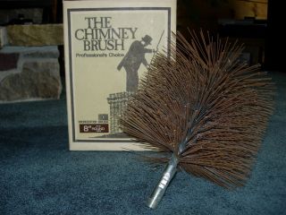 The Chimney Brush 8 Round Wire PC 8 Worcester Brush Chimney Cleaning