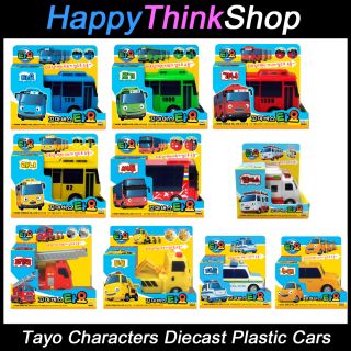 The Little Bus Tayo Friends Main Diecast Plastic Cars Choose Model You
