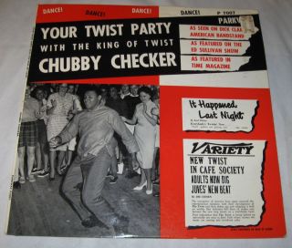 LP Chubby Checker Your Twist Party Parkway P7007
