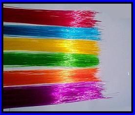 180ft Colored FIBER OPTIC Filament MODEL LIGHTING FREE Bonus