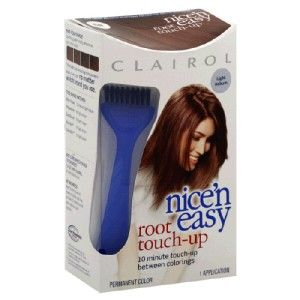 Clairol Nice n Easy Root Touch Up Permanent Hair Color, Light Auburn