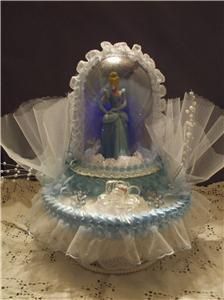Disneys Cinderella Birthday Cake Top Topper Dome Mirro