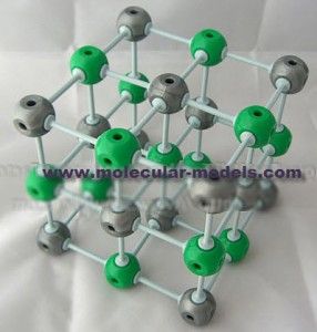 sodium chloride ionic crystal model