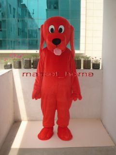 Professional Red Clifford Dog Mascot Costume Adult Size