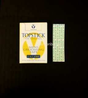 Vapon Topstick Claer Double Sided Wig Toupee Tape 1/2 x 3 STRIP